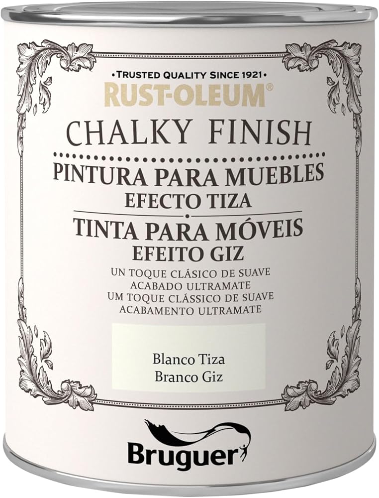 Pintura para muebles efecto tiza Chalky Finish · Rust-Oleum
